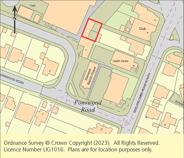 Lot: 125 - DEVELOPMENT FOR DETACHED PROPERTY COMPRISING GROUND FLOOR FLAT AND FIRST FLOOR OFFICE - 